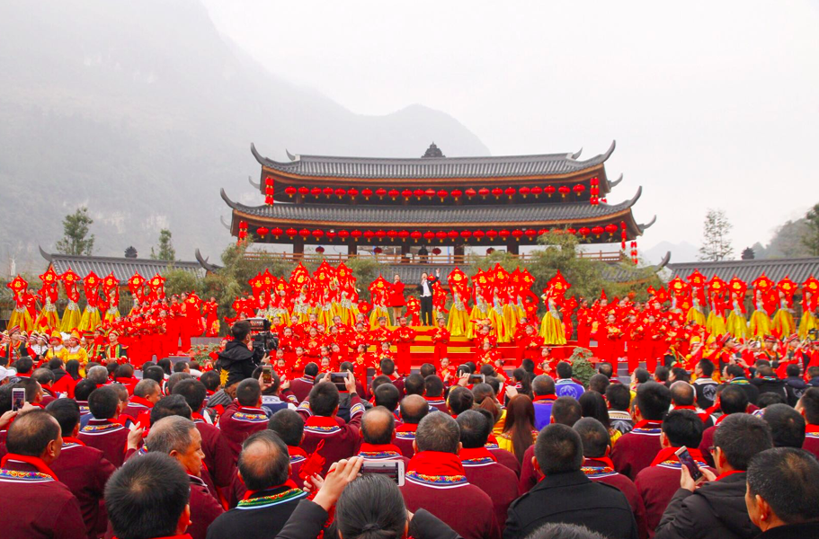 道真仡佬"三幺台"将在央视音乐频道《美丽中国唱起来》播出|仡佬族