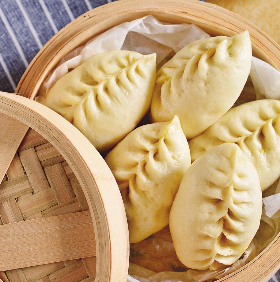 小白菜鸡蛋麦穗包 暄软美味 就是好吃