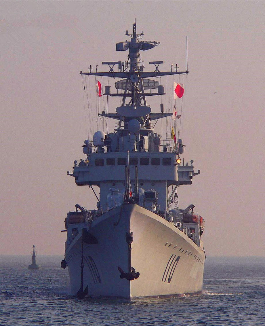 我国驱逐舰正面标准照全系列,谁的颜值最高?