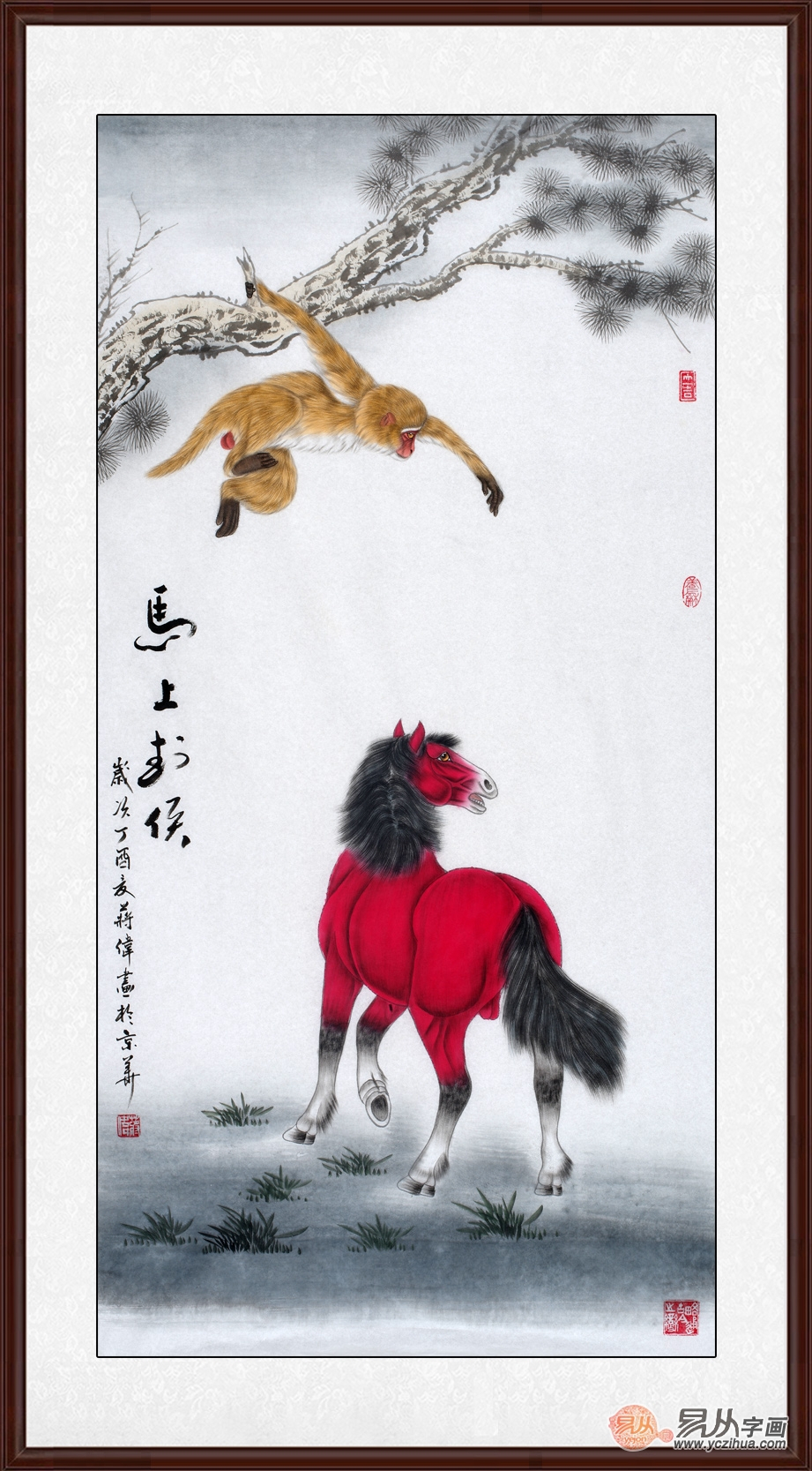 玄关挂画推荐:吉祥动物画最懂风水!