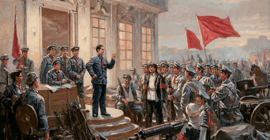 他随周总理发动武昌起义