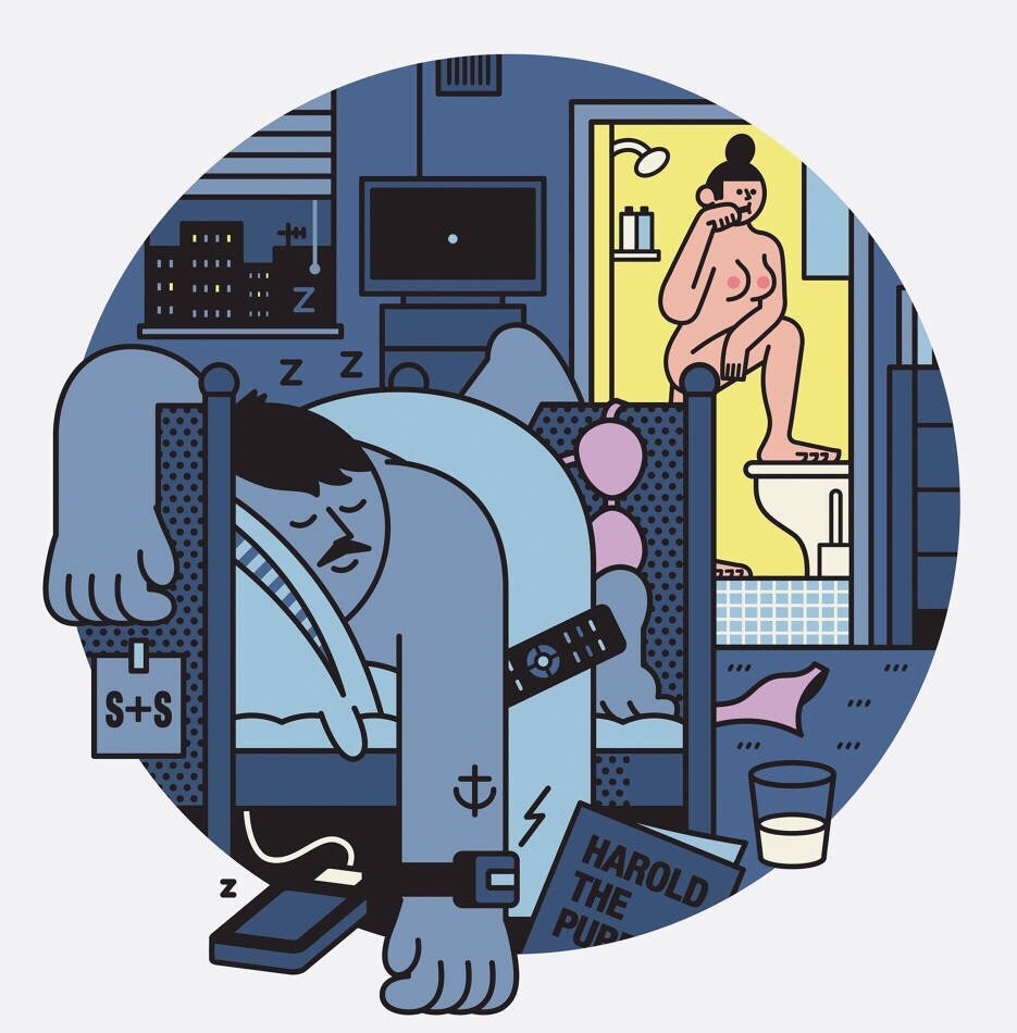 rami niemi 插画作品 | 以简单风趣的插画风格记录了形形色色人的各