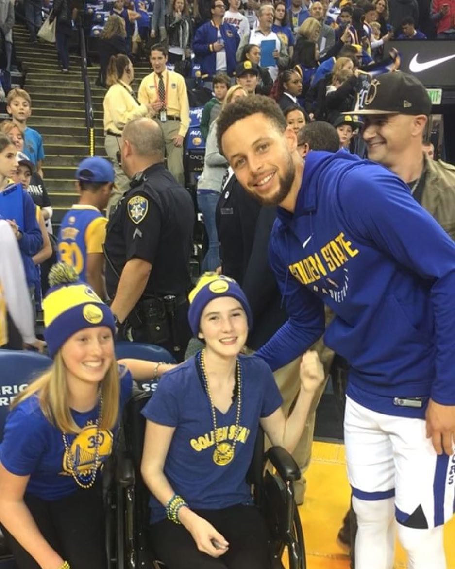 羡慕和库里合照的人