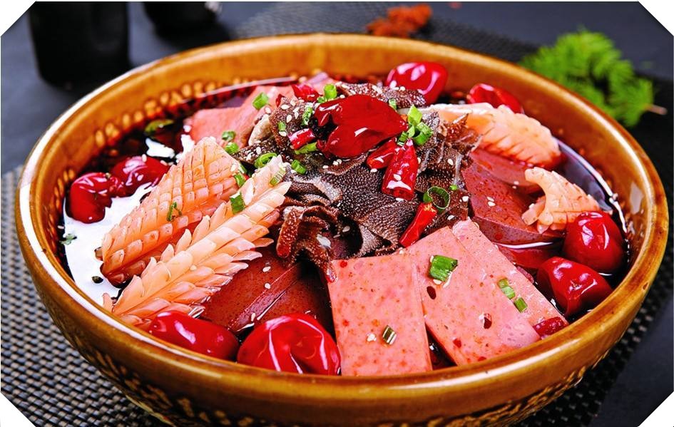 鸭血和毛肚的完美搭配,毛血旺这样做太香了,这道川菜吃货必会