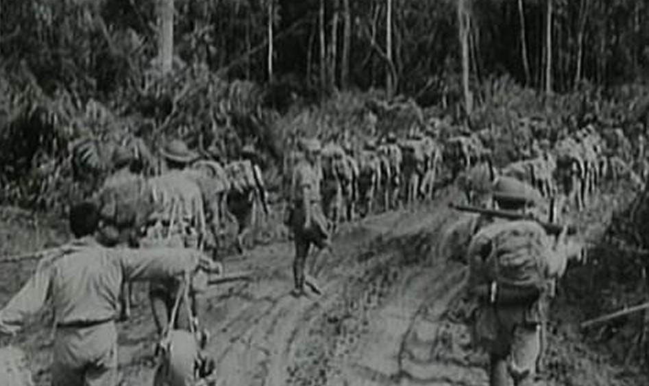 远征军揭秘野人山惊人内幕雄性野人袭扰部队女兵