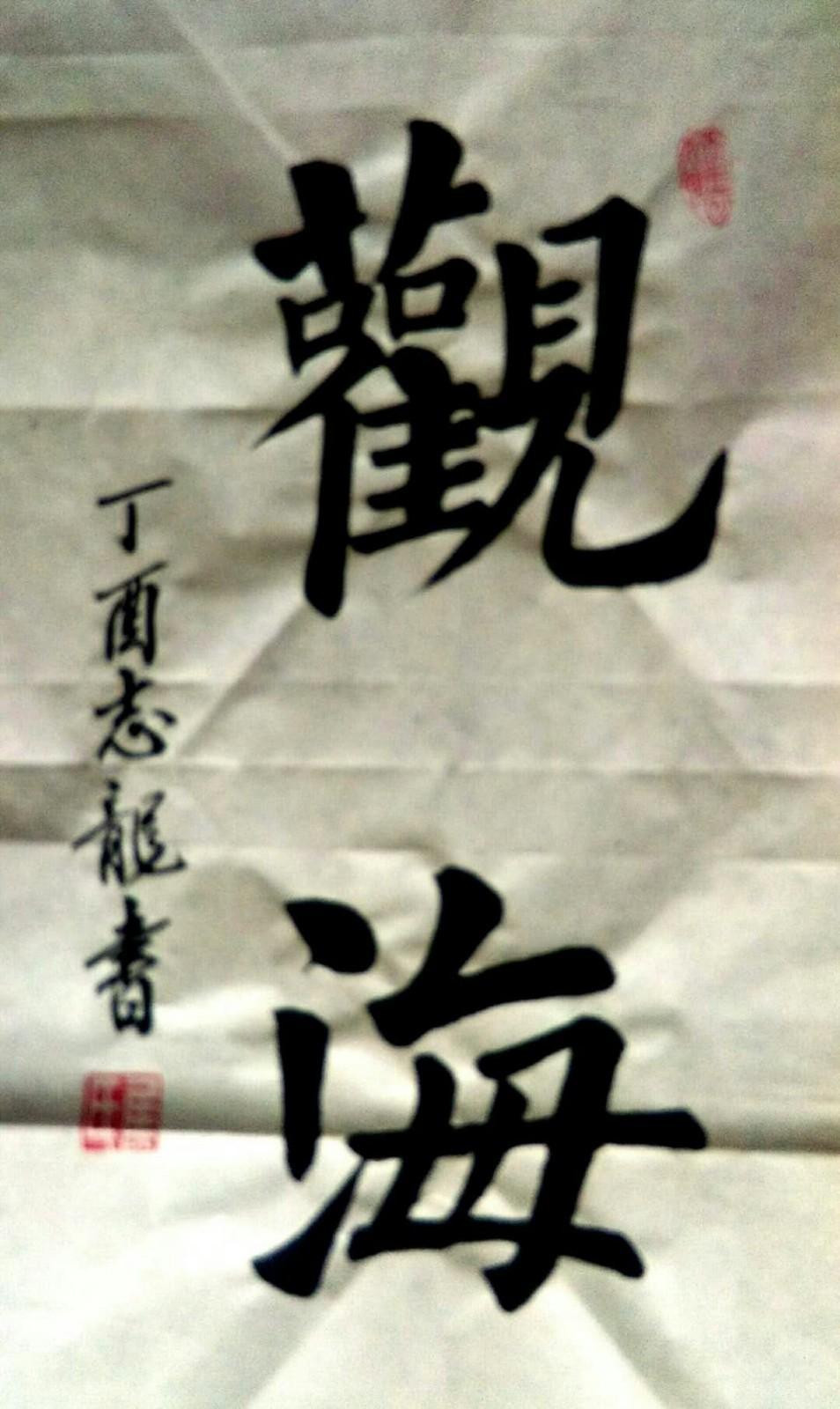 侯志龙书法作品赏析