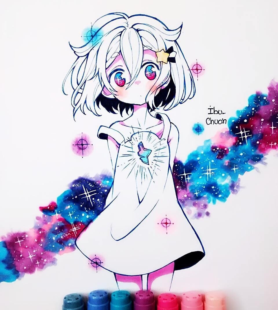 超喜欢 短发 推荐插画师 ibu_chuan