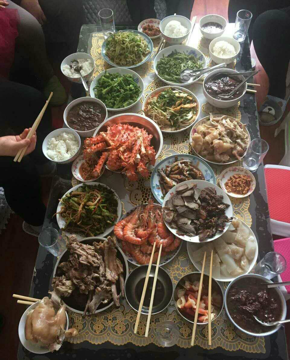 南方人和北方人一起过年的年夜菜