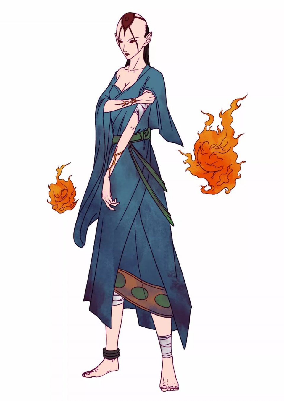 女魃女魃本名女妭,是中国古代神话传说中的旱神.