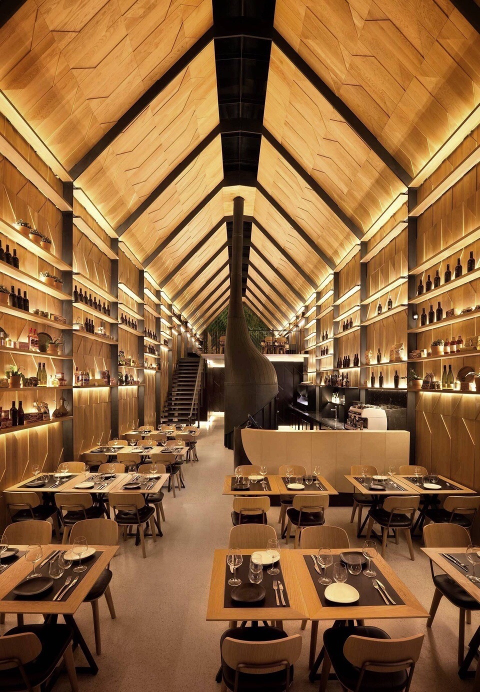 餐厅应有的氛围感