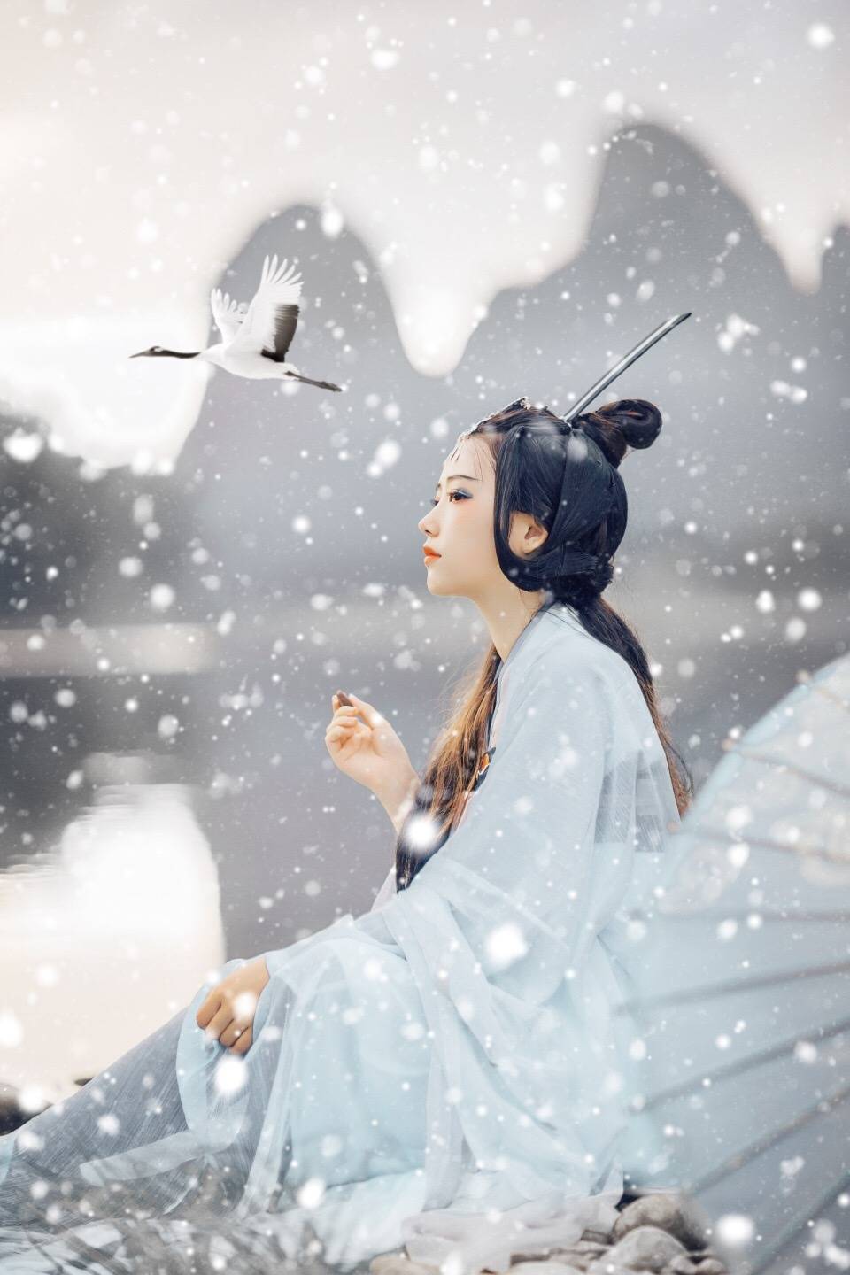 有梅无雪不成诗，有诗无雪俗人矣，唯美古风汉服仙女原创诗词歌赋|梅无雪|不成|原创_新浪新闻