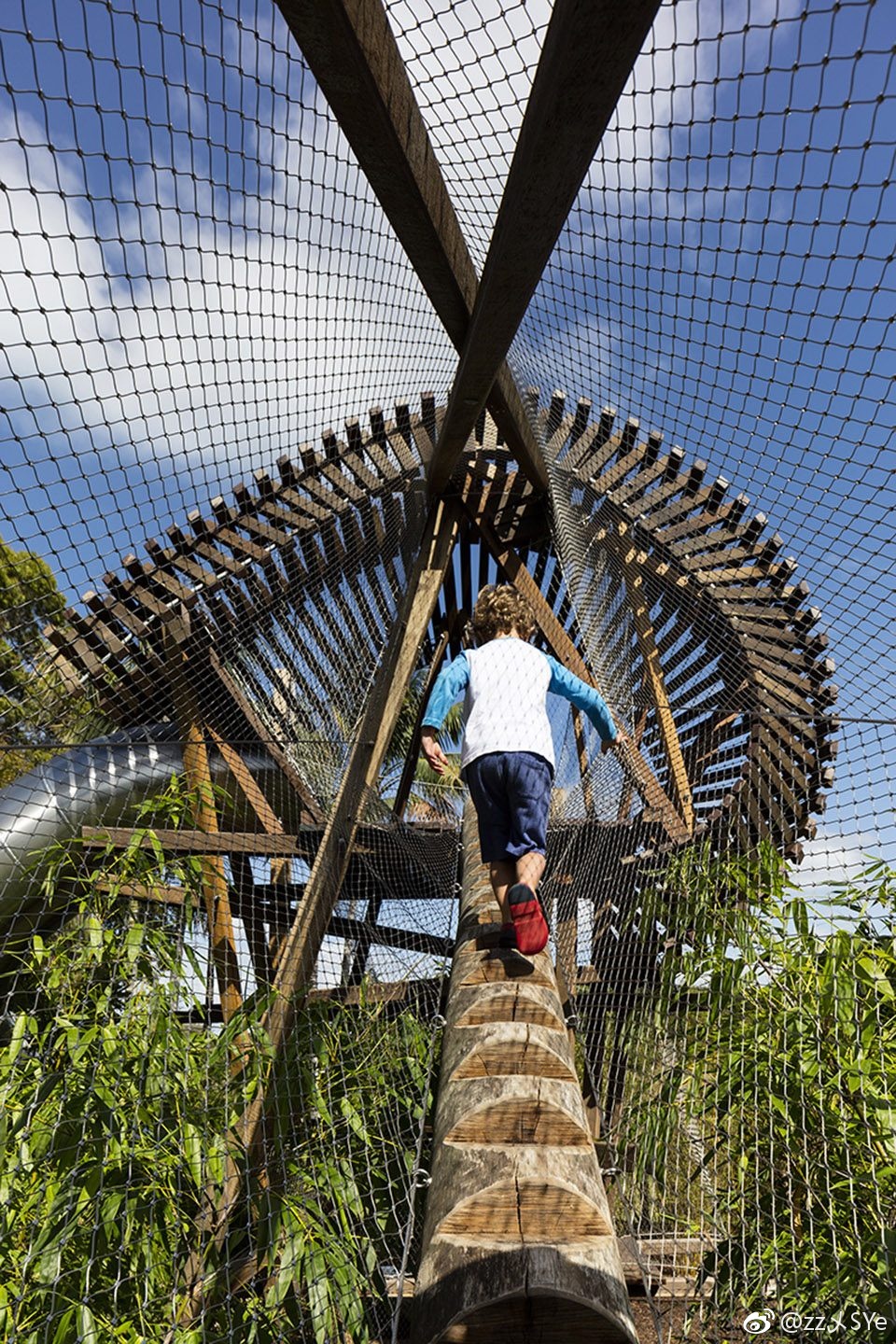 伊恩波特儿童野趣游乐公园悉尼/aspect studios历史公园中的自然乐