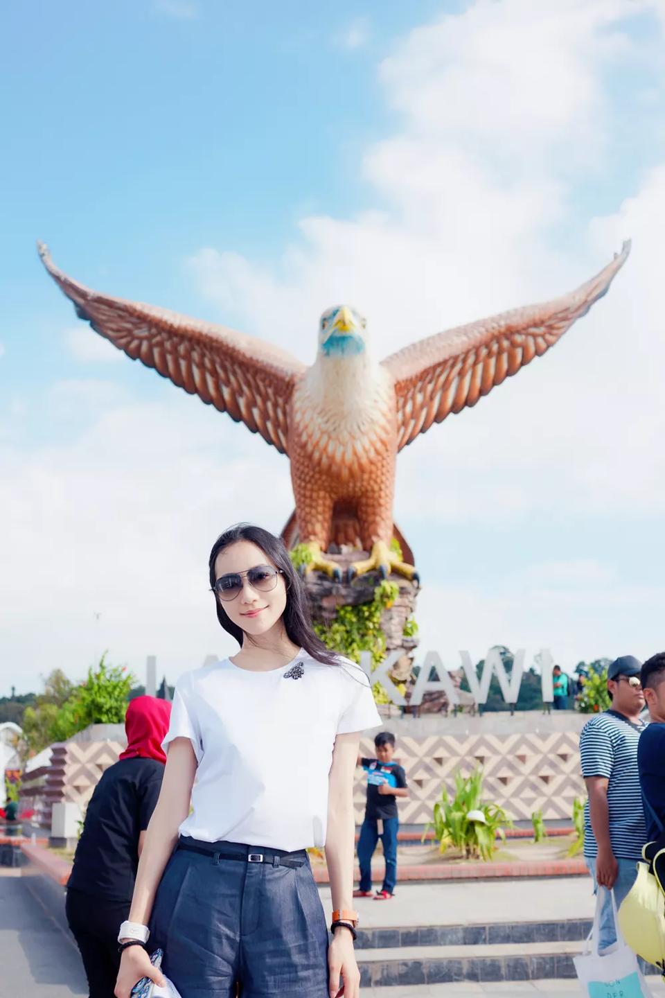 韩雪 旅游自拍照 春节快乐