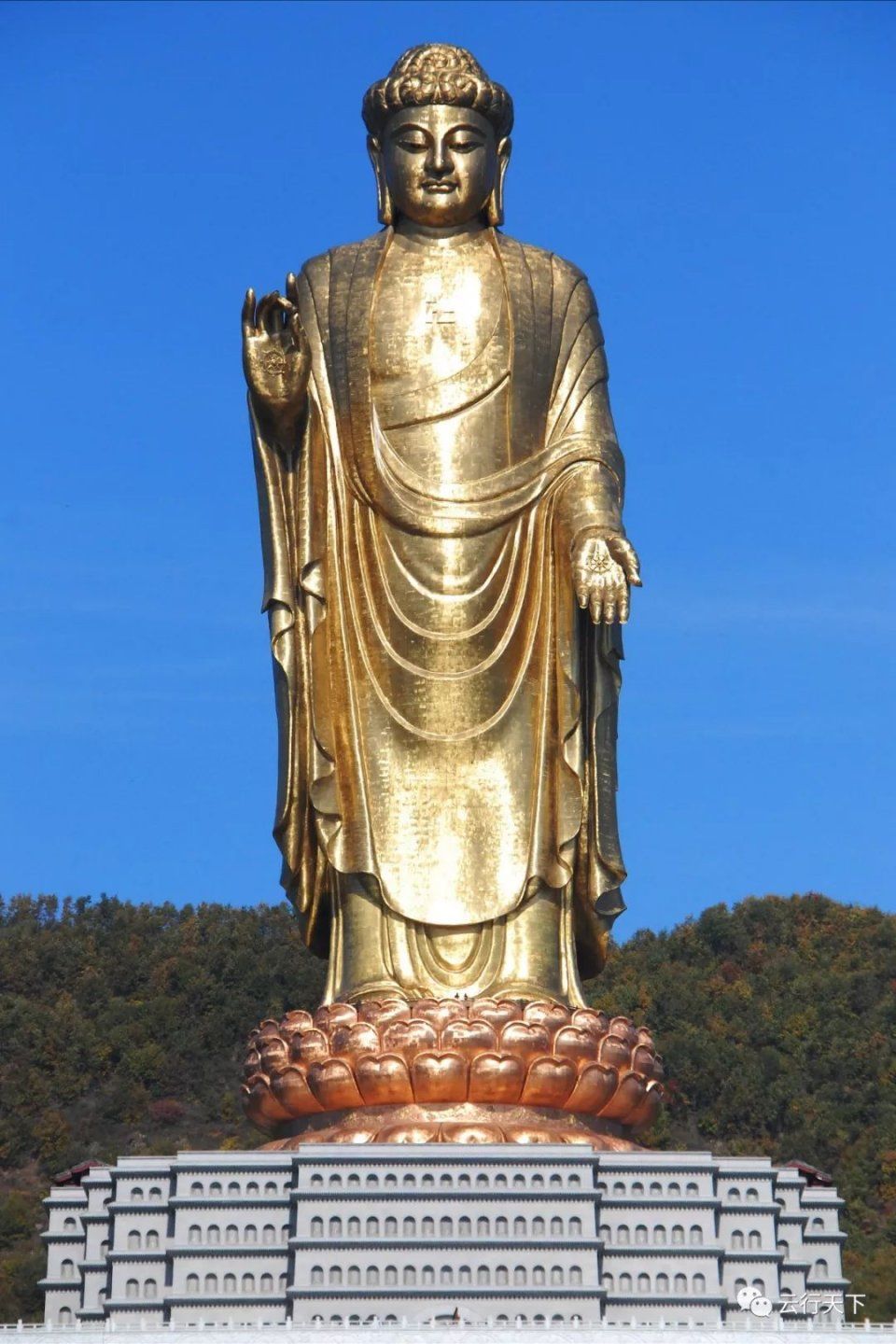 世界最高的佛教造像中原大佛