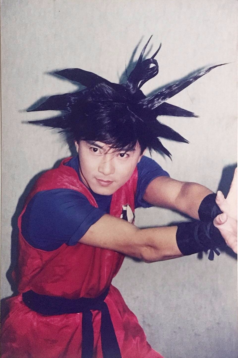 电影《超级学校霸王》里的造型.