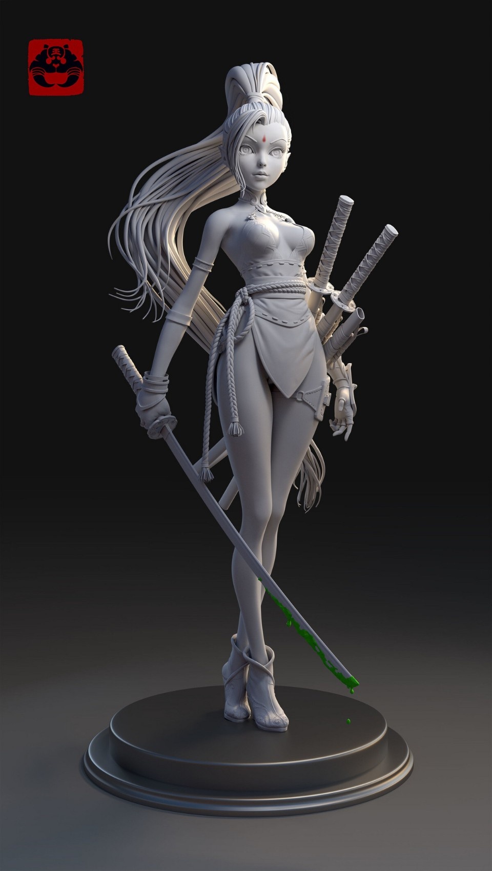 3d人物角色模型设计案例参考.