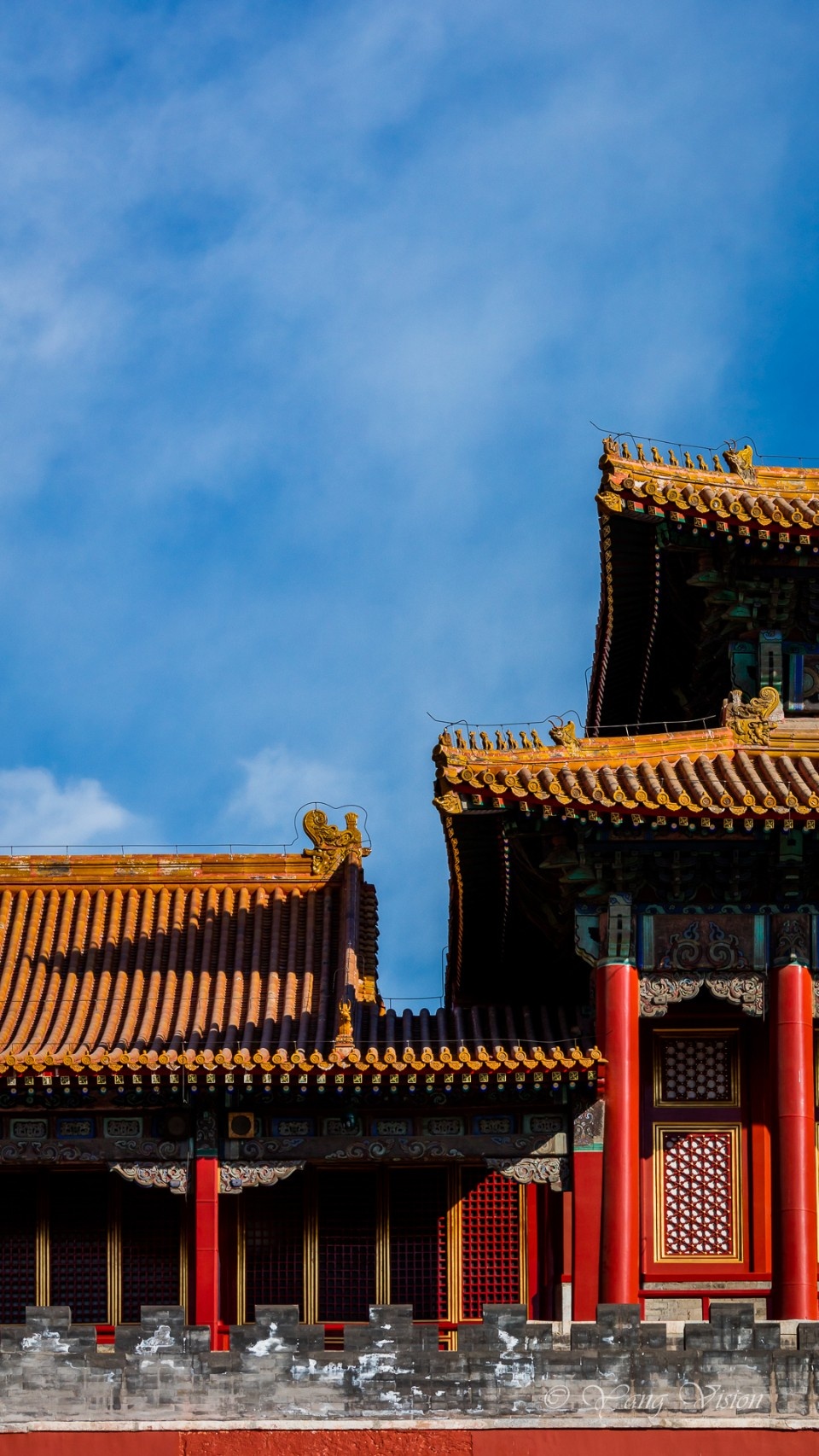 最爱紫禁城的那抹红