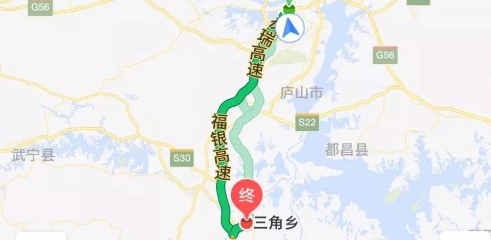 赏花路线:从九江市区出发,在昌九高速公路永修路口下,经新城大道上