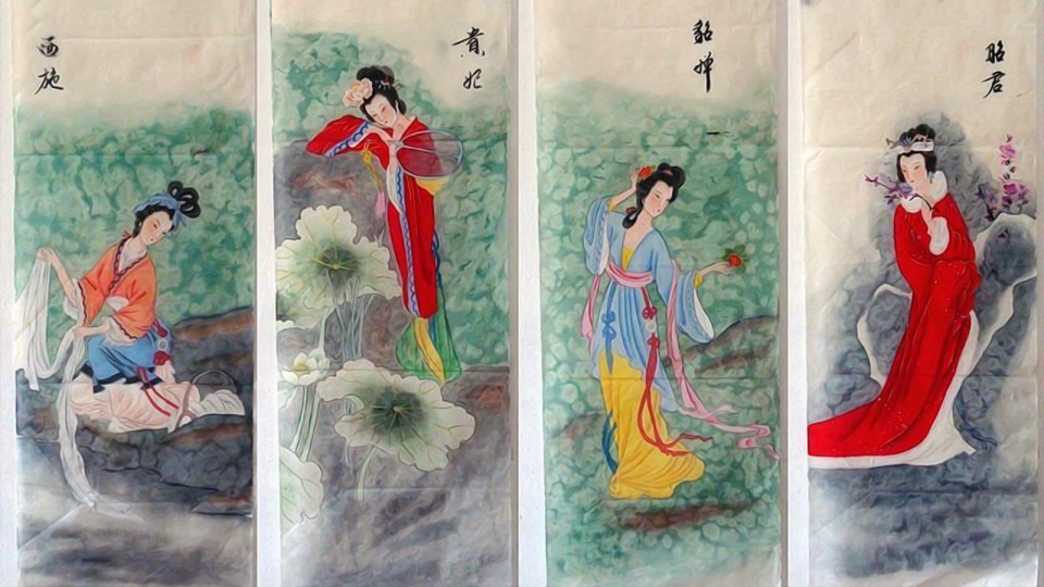 古代四大美女结局有多惨死走逃亡除她外全都下落不明