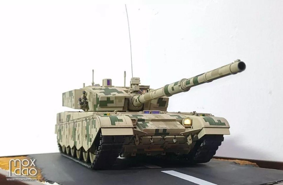 中国人民解放军99A式主战坦克 – 模型作品|潜望镜|油桶|主战坦克_新浪新闻