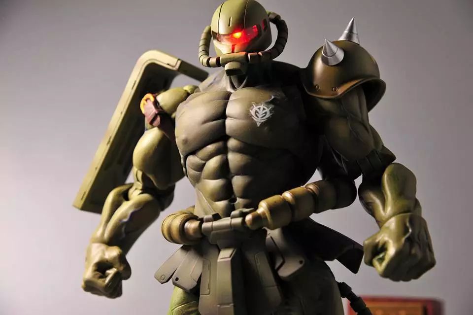 猛男扎古,背上盾牌就能变身忍者神龟|扎古|猛男|忍者神龟_新浪新闻