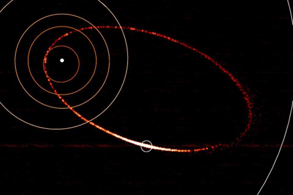 彗星轨道和行星的一样吗?_新浪新闻