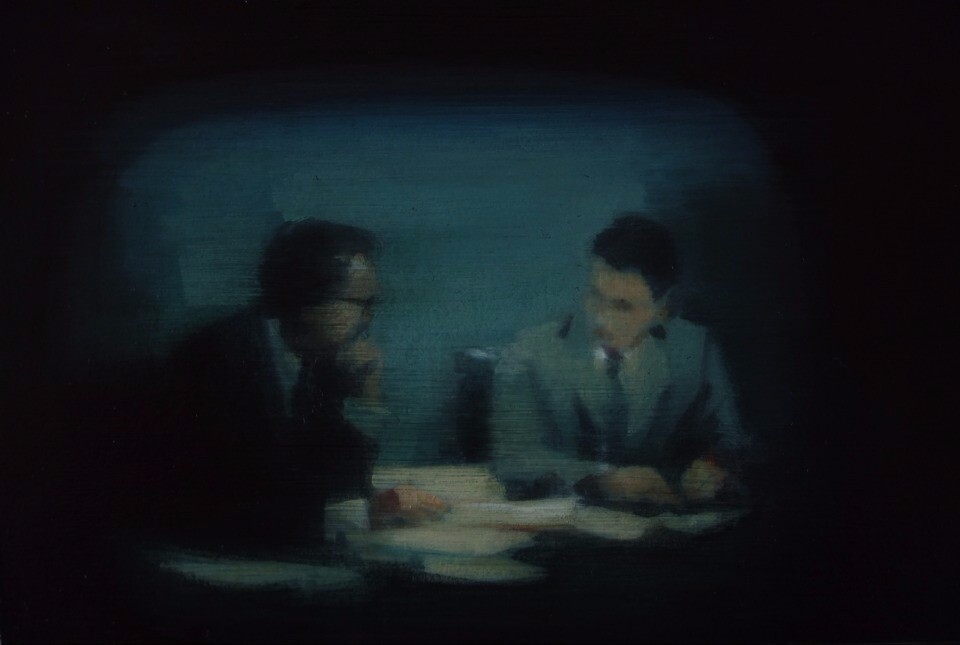 电影感的镜头语言,城市里的失意情绪。| 画家:Ben Mclaughlin|作品|镜头|城市|绘画|失意_新浪新闻