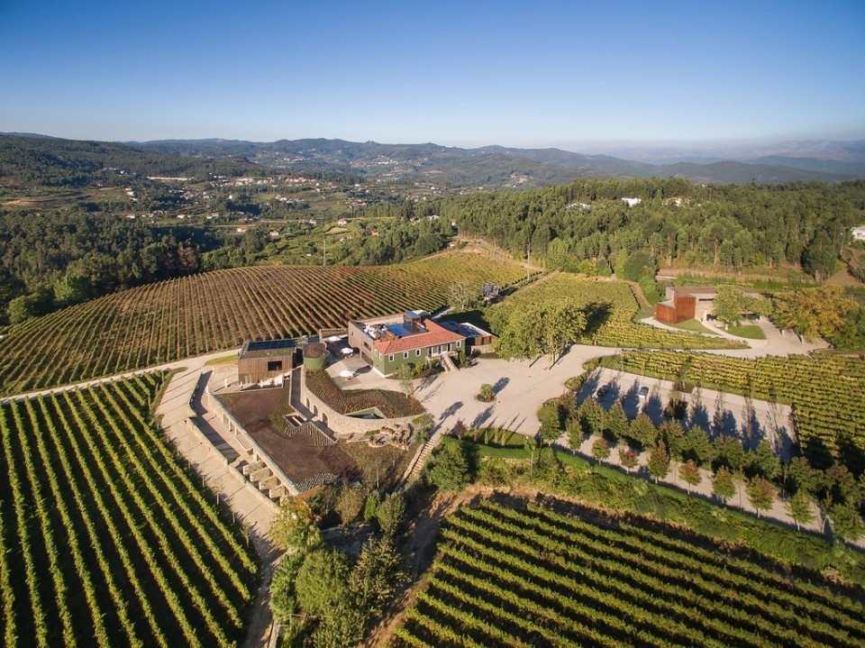 quinta da lixa的酿酒厂改造葡萄酒庄园主题酒店