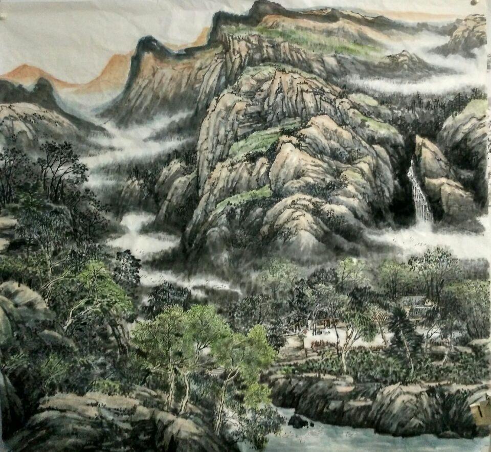 画家尚军胜艺术作品欣赏