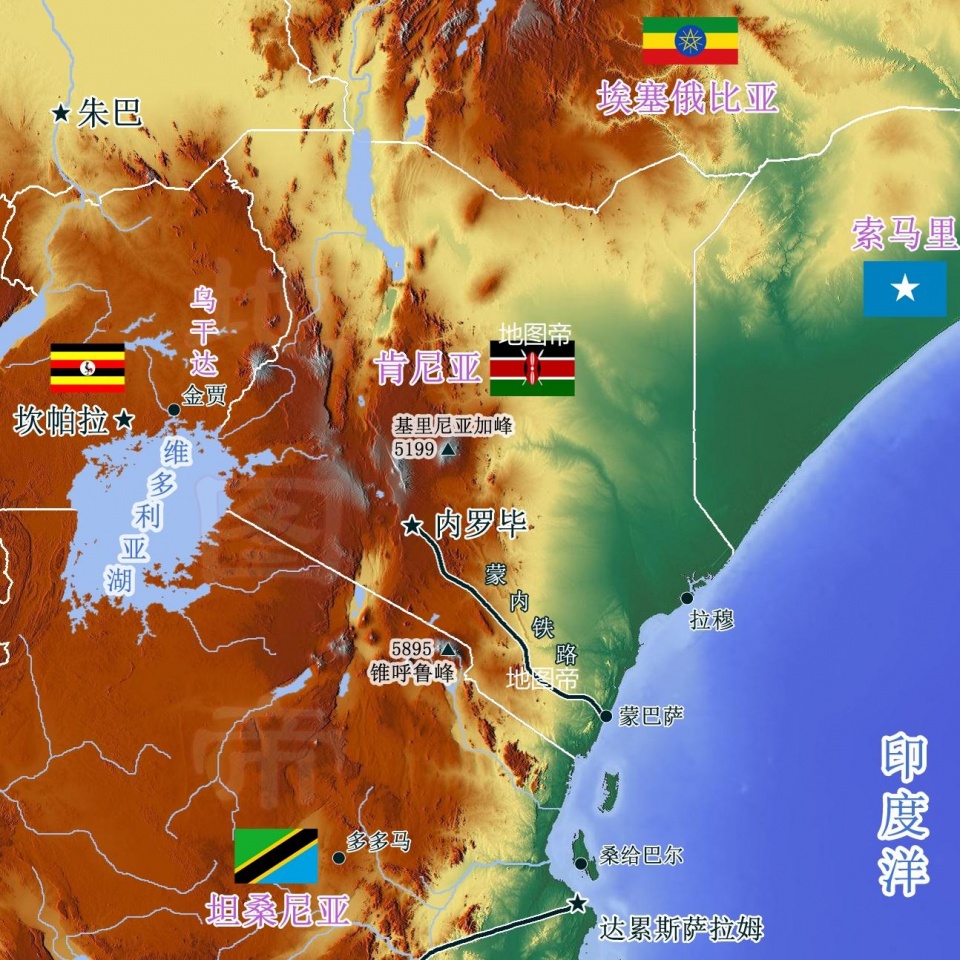 肯尼亚东北部,有一个拉穆群岛,这片海域常打捞出中国古代瓷器