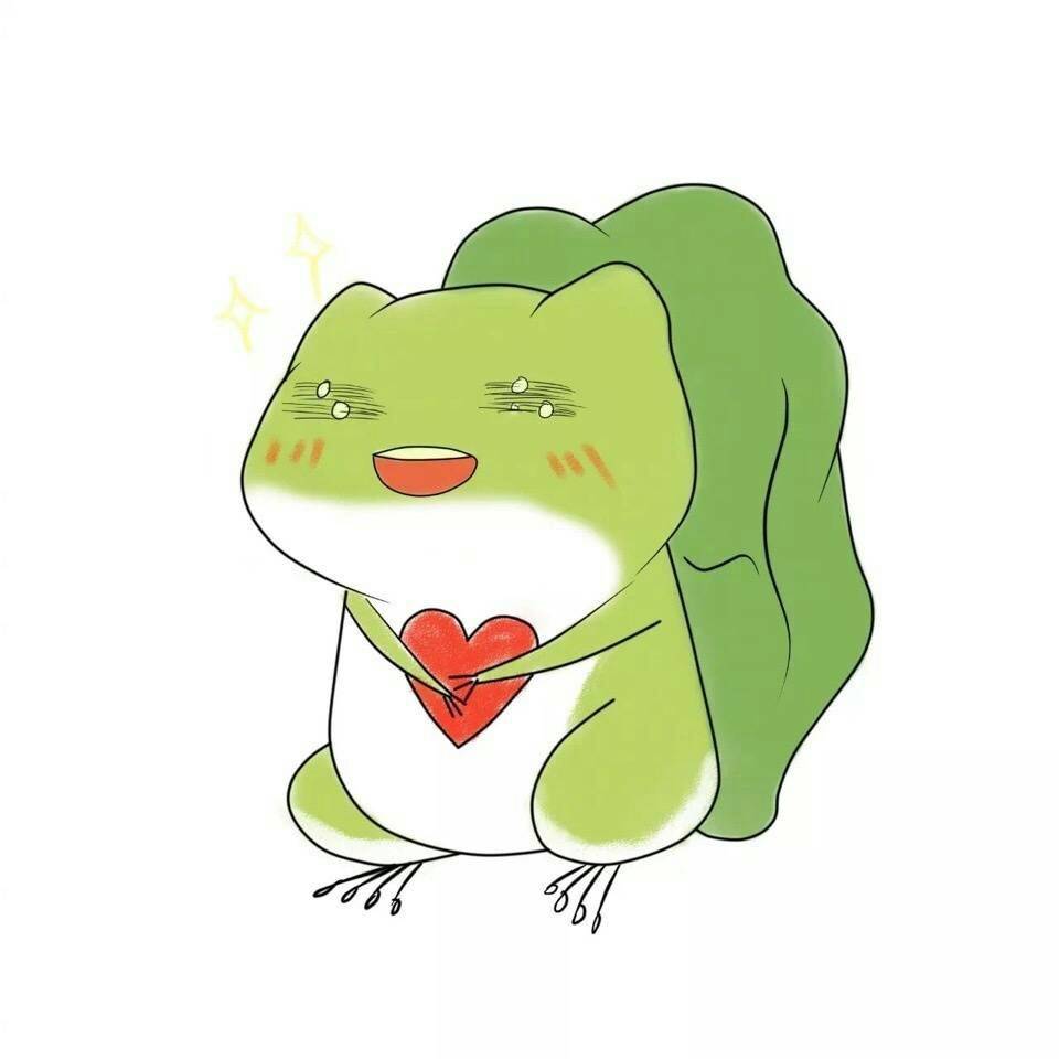 听说你们最近养了小青蛙,你们的呱儿子有没有表情包?如果没有