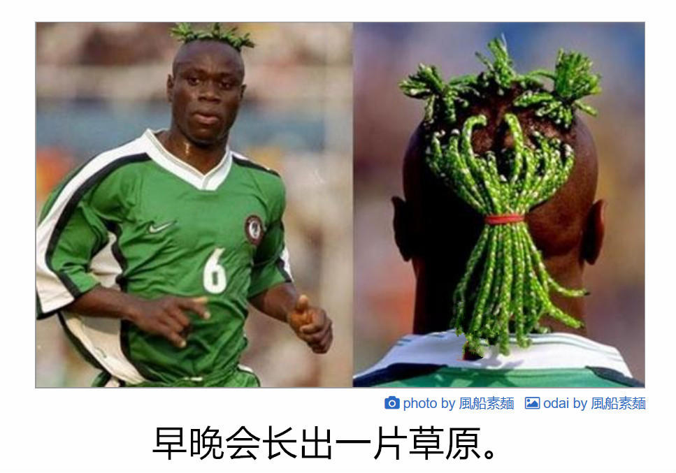 冷笑话神吐槽头上即将有草原