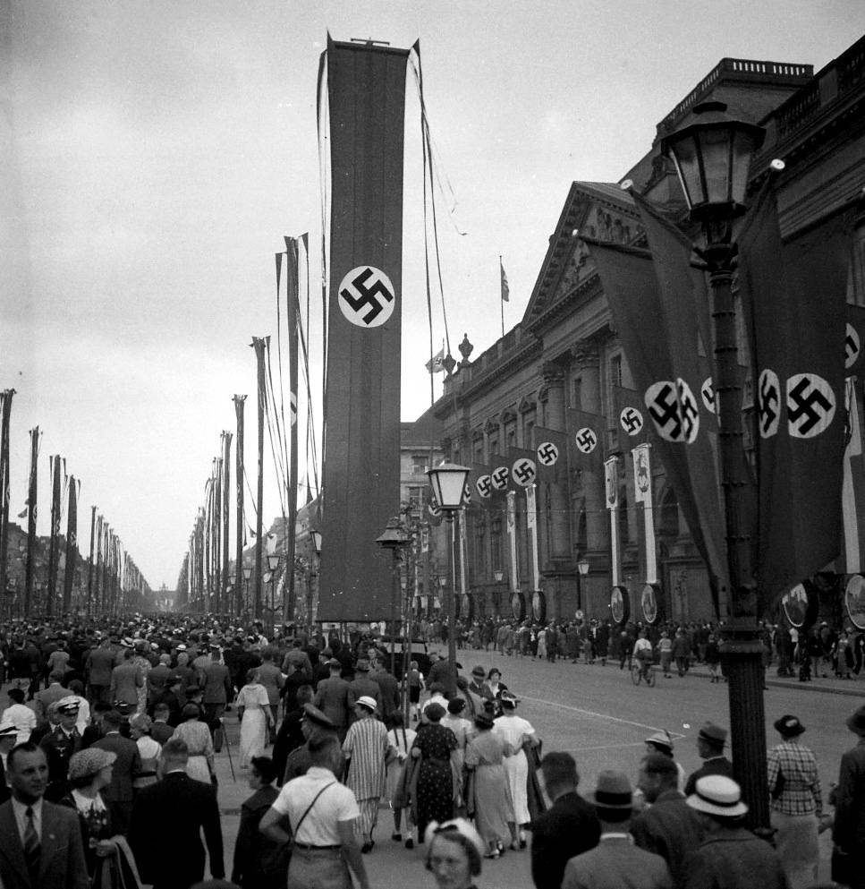 老照片1936年德国柏林奥运会