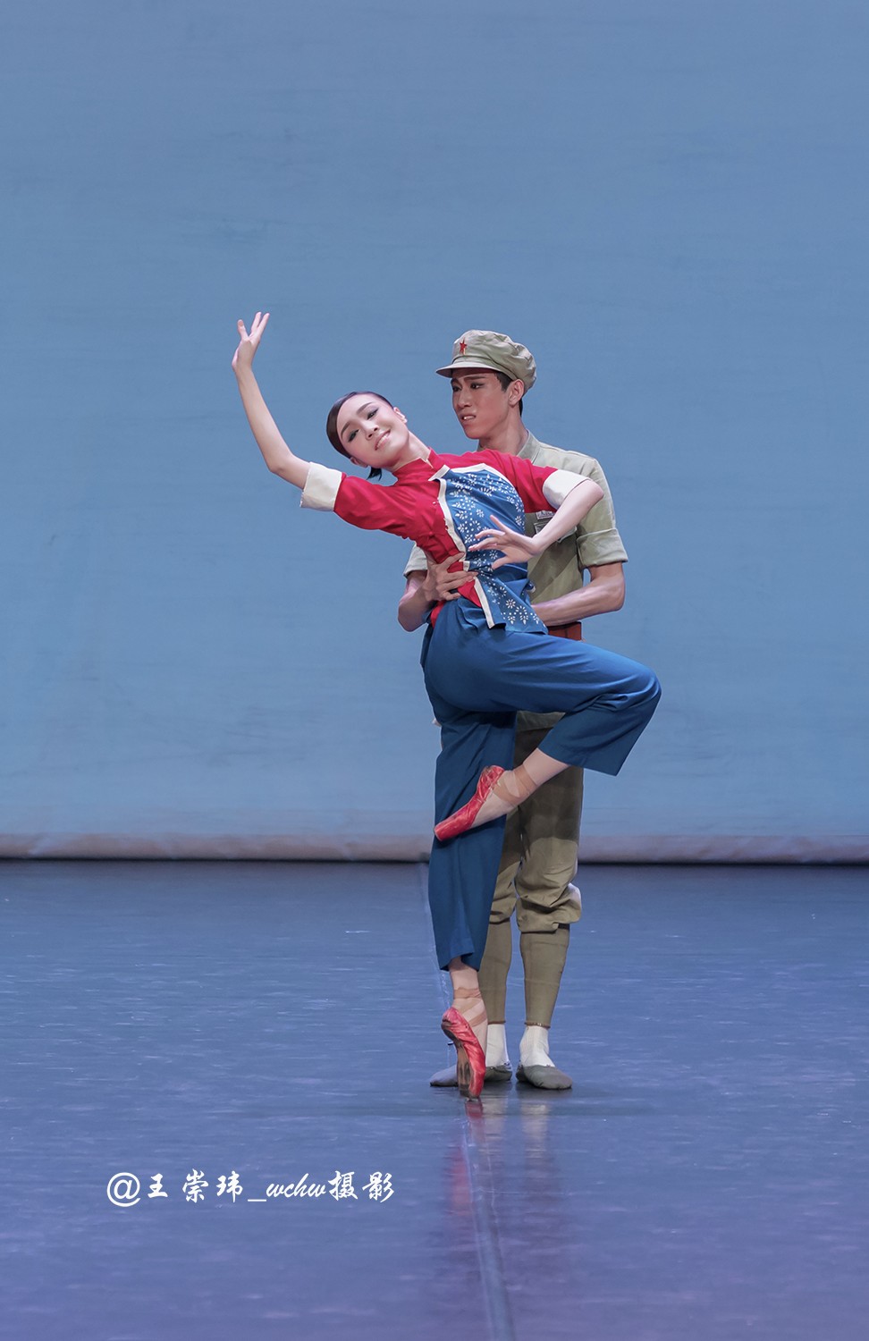 中央芭蕾舞团演出舞剧"沂蒙情"