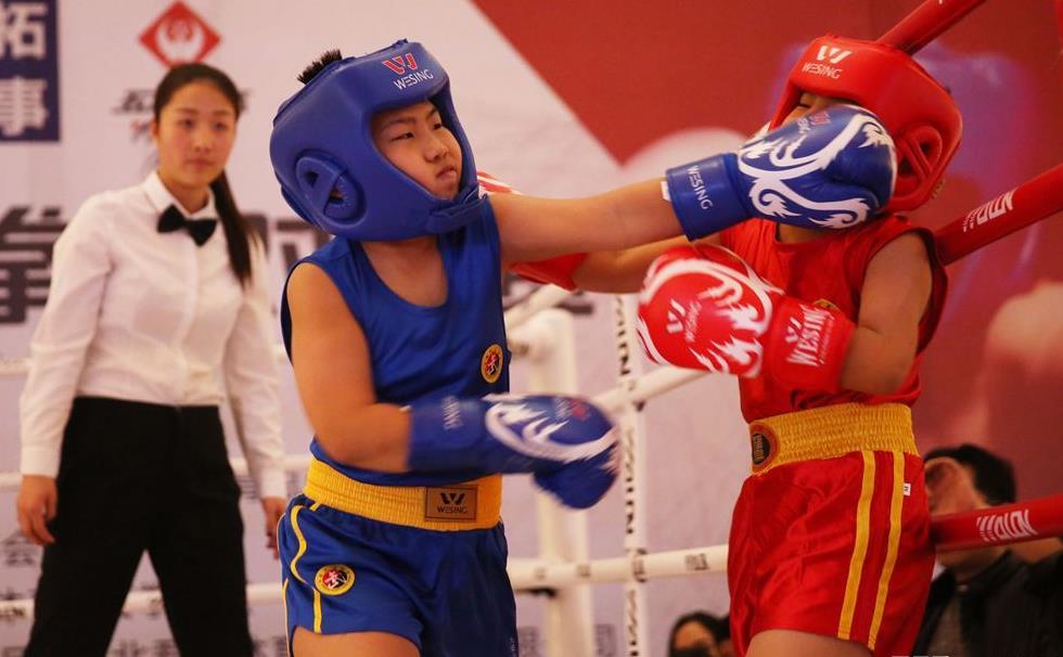 小小拳头挥舞中国力量 2018年石家庄市青少年拳击