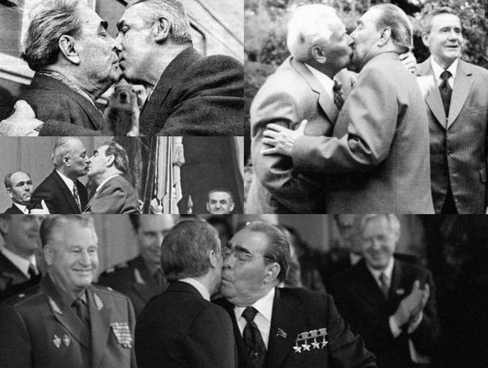 70年代的苏联, 最恐怖的不是核武器, 而是勃列日涅夫之吻!