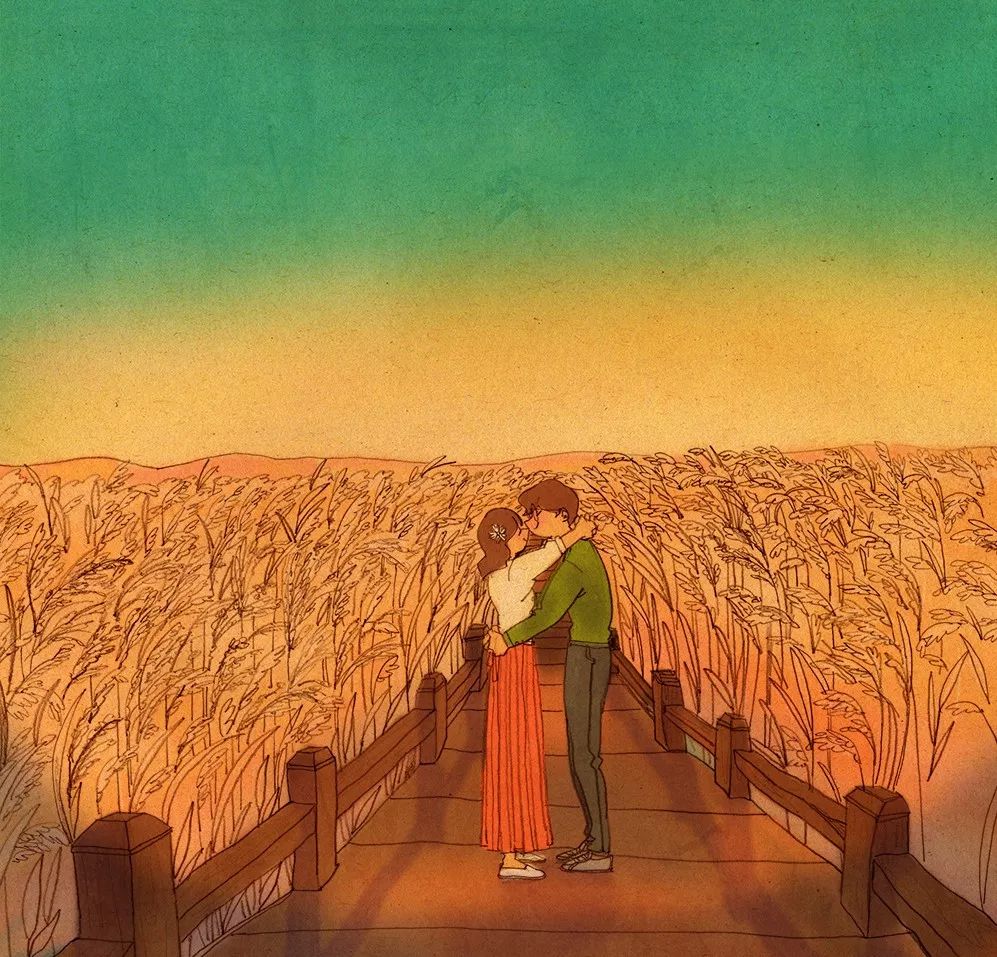 韩国暖心插画家的爱情故事也许幸福就是这个样子吧