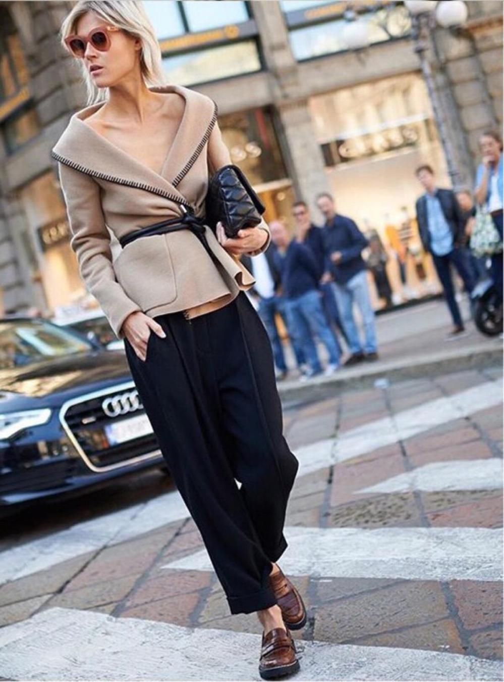 今冬最流行的萝卜裤, 展现你的大长腿