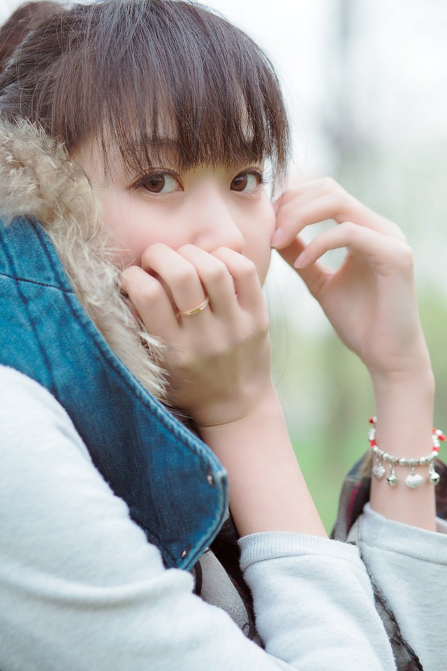 人像摄影(青春美丽的小女子)