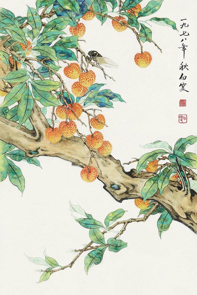 著名工笔花鸟大师邓白先生作品欣赏