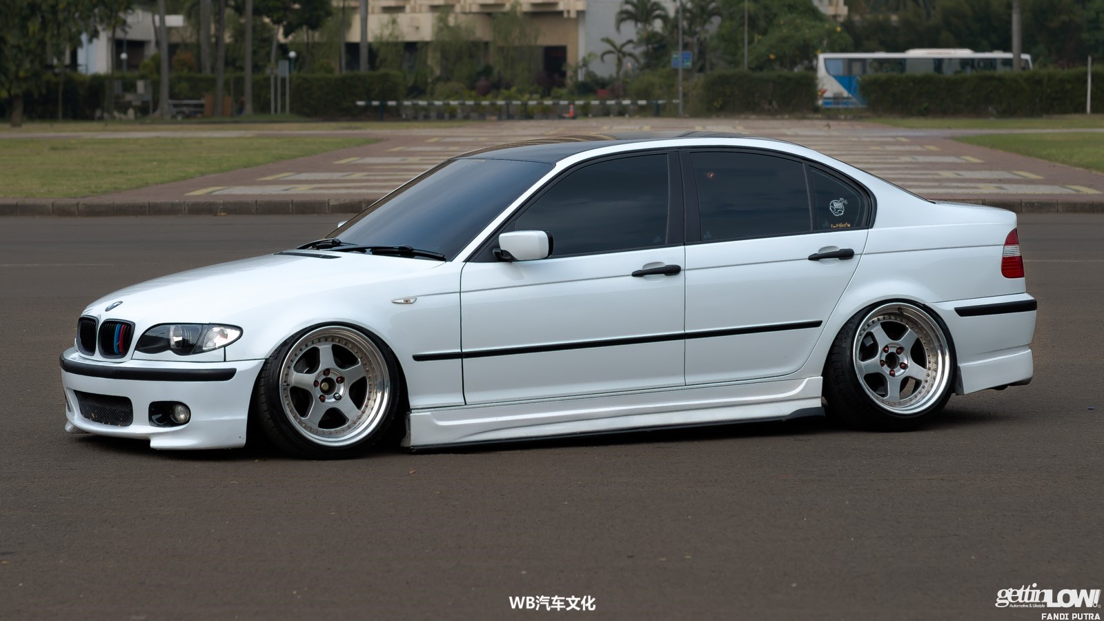 一台简洁的e46318i经典宝马3系轻改案例