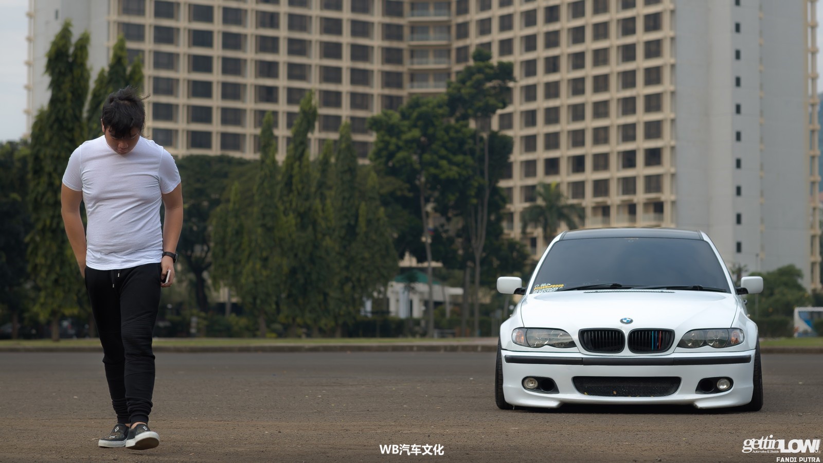 一台简洁的e46318i经典宝马3系轻改案例