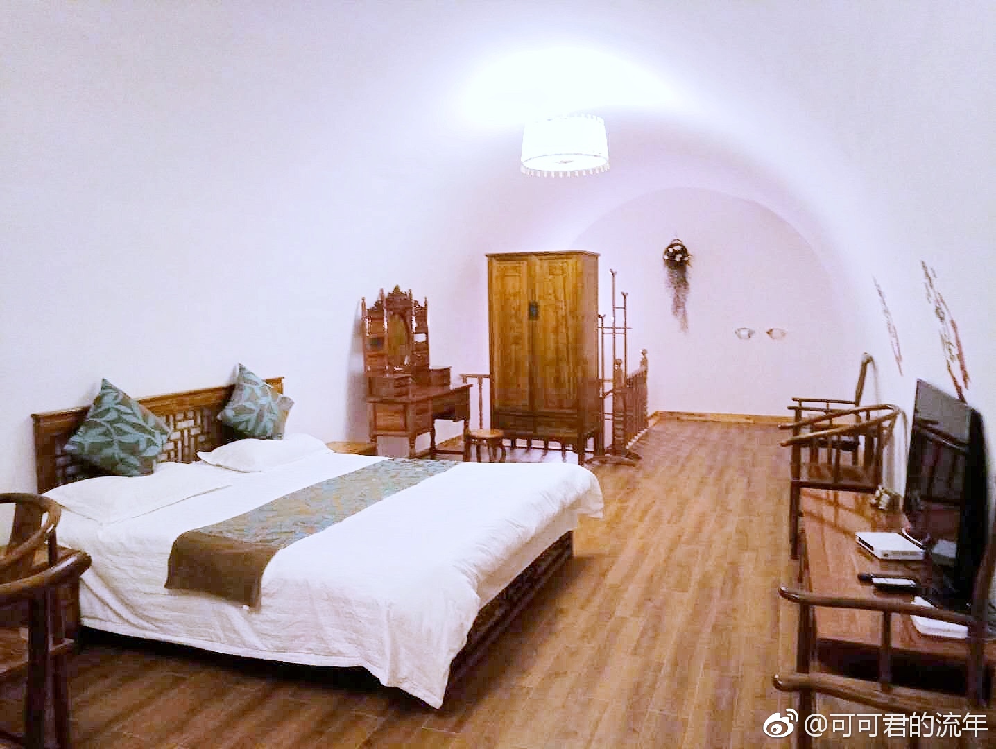 位于宁夏固原的龙王坝窑洞宾馆