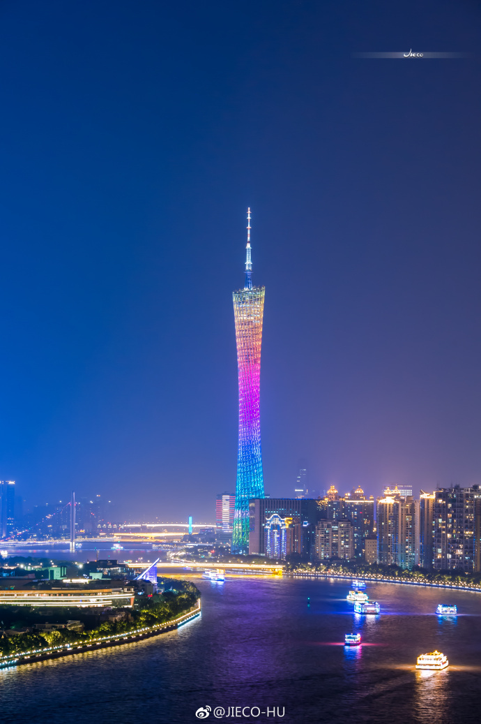 当说起的夜|海印大桥|广州塔|广州_新浪新闻