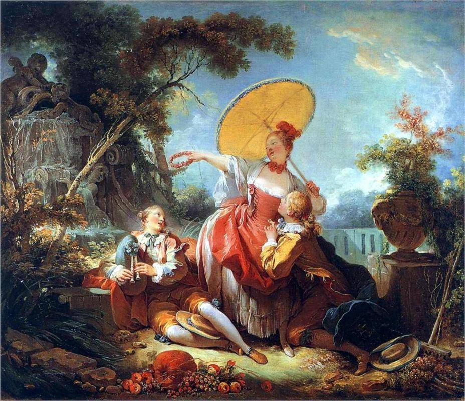 jean-honoré fragonard|弗拉戈纳尔|洛可可|布歇_新浪新闻