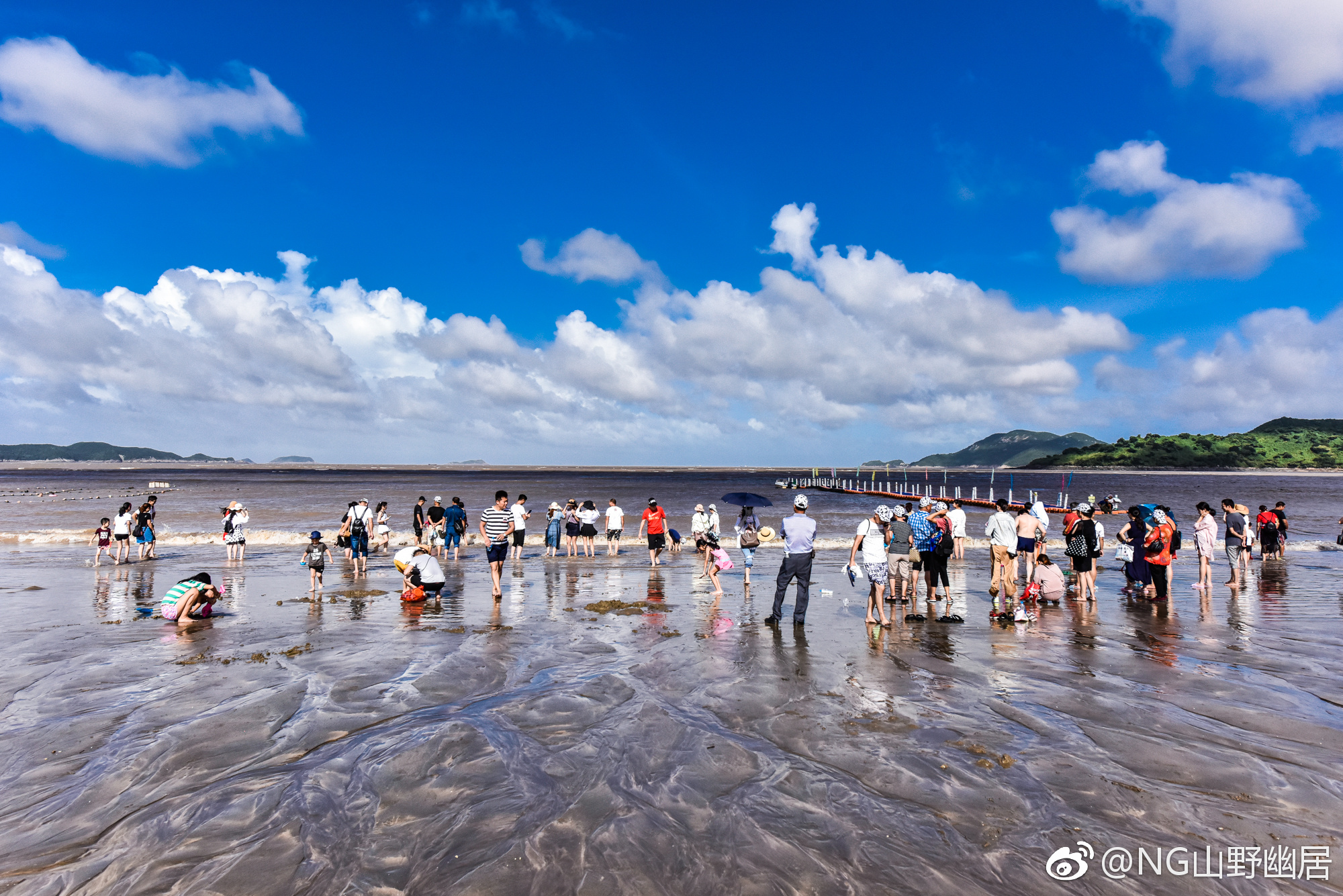 本以为象山石浦的中国渔村是一座浅海海域的小渔村