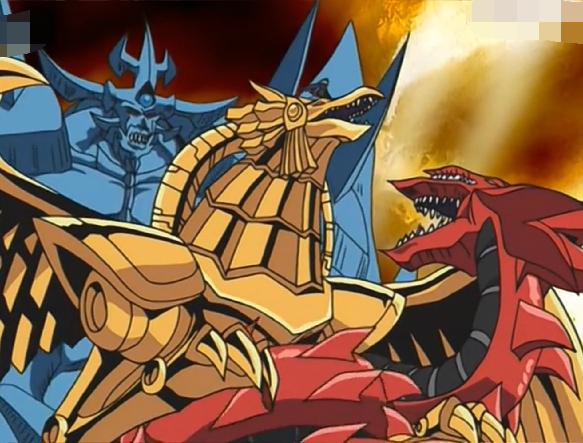 游戏王三幻神不再风光成了祭品都怪主人中出了几个极品