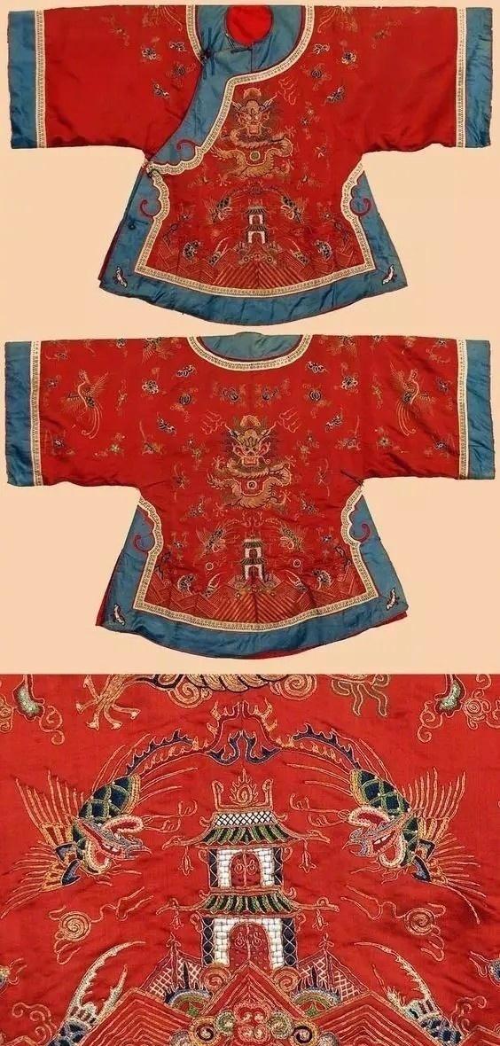 中国古代服装纹样清代的服饰是我国服饰发展的顶峰,服饰纹样在这时的