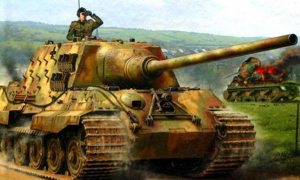 二战德国新型战车的猎虎