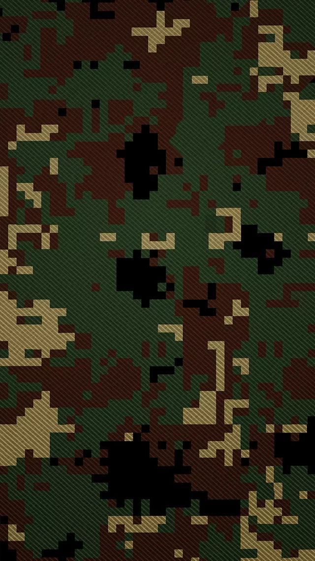 军旅壁纸 | 谜一样的色彩:40张纯迷彩高清原图壁纸合集!